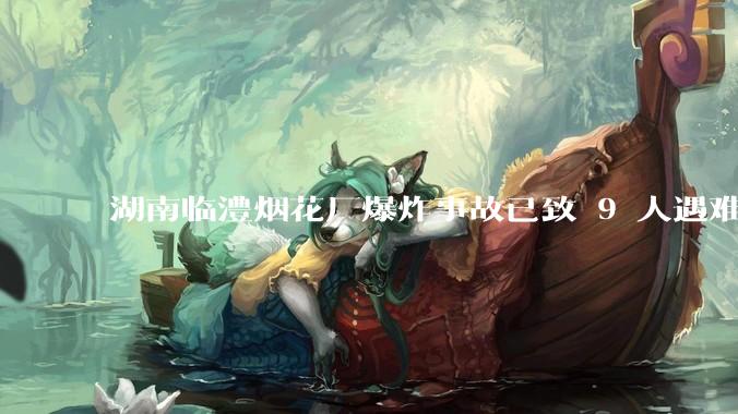 湖南临澧烟花厂爆炸事故已致 9 人遇难 26 人受伤，事故原因可能是什么？厂方要承担哪些法律责任？