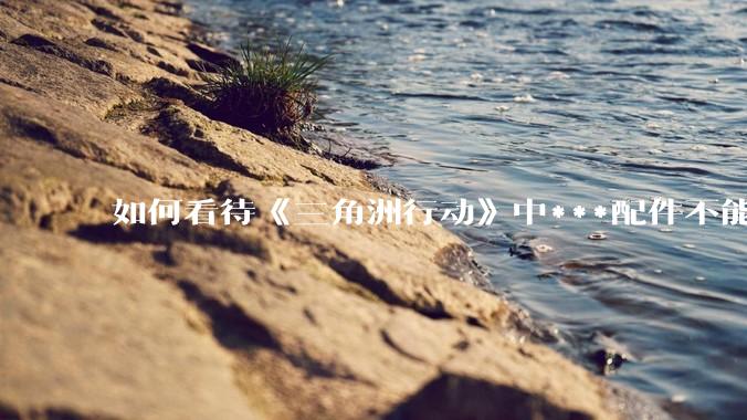 如何看待《三角洲行动》中***配件不能赛保险这一行为？